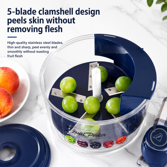 Automatic Electric Fruit Peeler | Fast 20-Second Peeling Machine