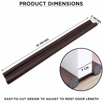 Adjustable Door Draft Stopper | Under-Door Seal