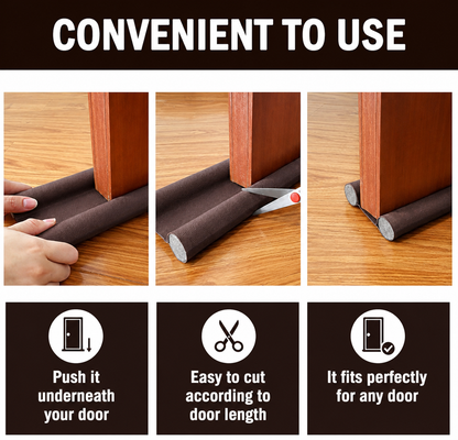 Adjustable Door Draft Stopper | Under-Door Seal