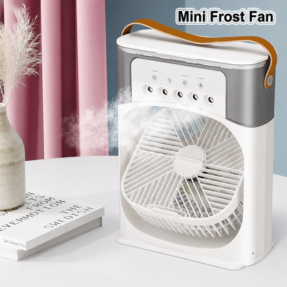 Portable Ice Cooling Fan - Oscillating Air Cooler
