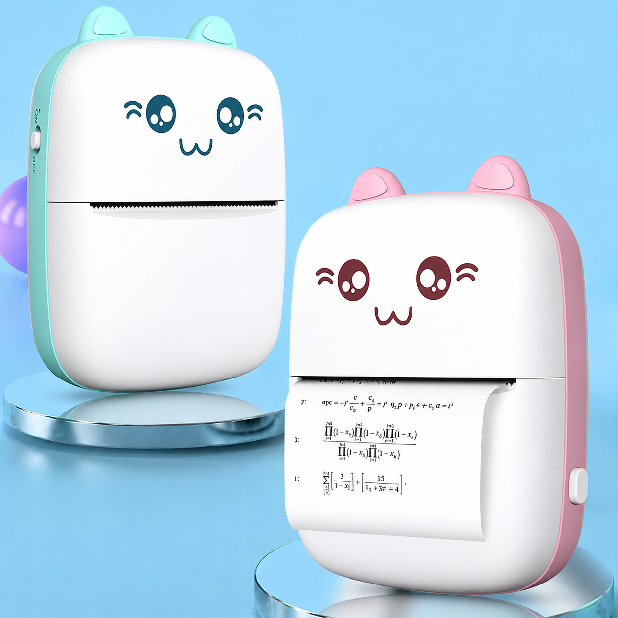 Portable Mini Pocket Printer BT Thermal Printer