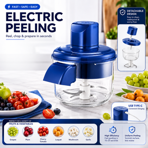 Automatic Electric Fruit Peeler | Fast 20-Second Peeling Machine
